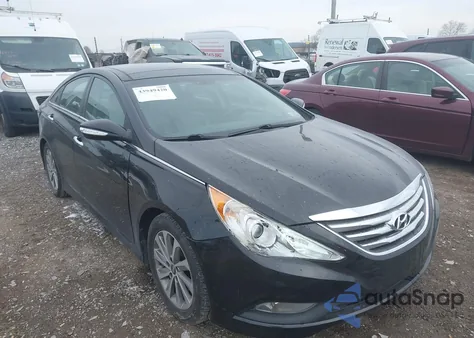 2014 Hyundai Sonata Limited из США, поврежденный, VIN 5NPEC4AC6EH848956